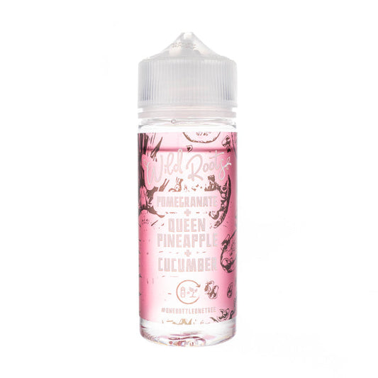 BUY 1 GET 1 FREE | Pomegranate, Queen Pineapple and Cucumber 100ml Shortfill E-Liquid by Wild RootsVAPE INDIA