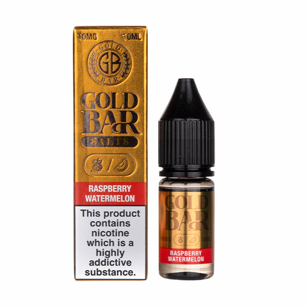 BUY 1 GET 1 FREE | Raspberry Watermelon Nic Salt E-Liquid by Gold BarVAPE INDIA