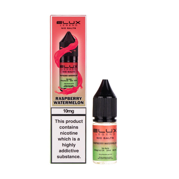 BUY 1 GET 1 FREE | Raspberry Watermelon Nic Salt E-Liquid by Elux LegendVAPE INDIA