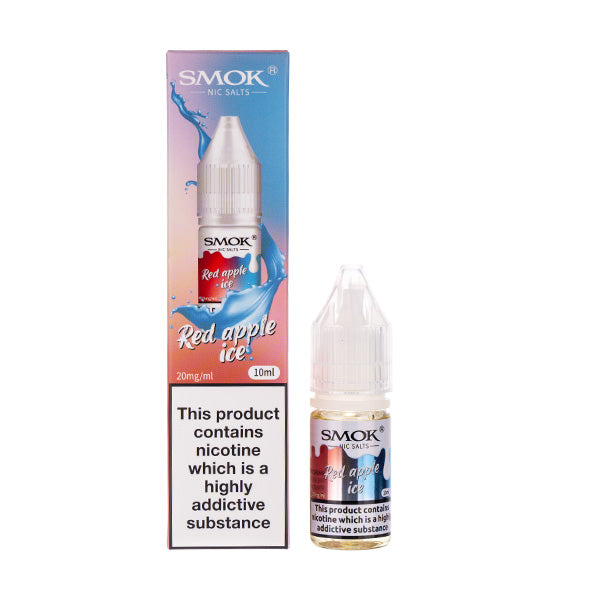 BUY 1 GET 1 FREE | Red Apple Ice Nic Salt E-Liquid by SMOKVAPE INDIA