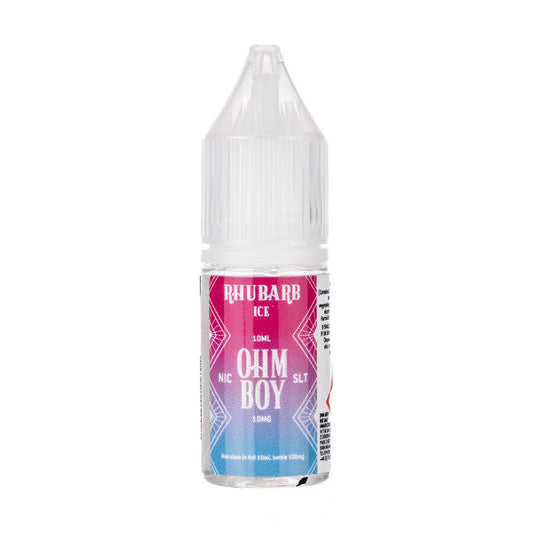 BUY 1 GET 1 FREE | Rhubarb Ice Nic Salt E-Liquid by Ohm Boy SLTVAPE INDIA