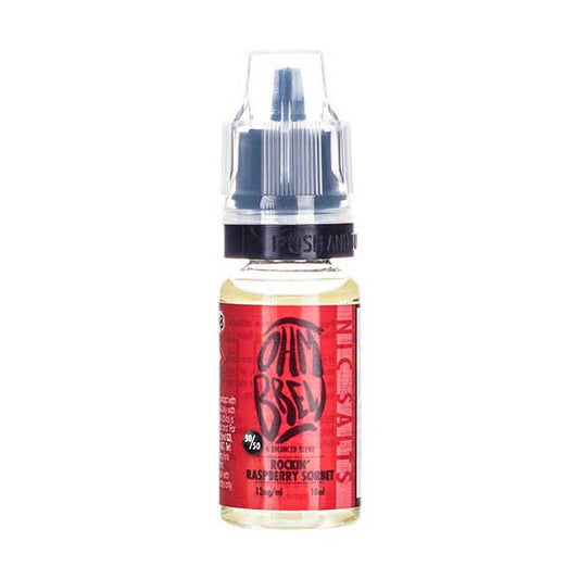 BUY 1 GET 1 FREE | Rockin Raspberry Sorbet Nic Salt E-Liquid by Ohm BrewVAPE INDIA