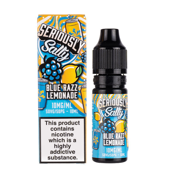 BUY 1 GET 1 FREE | Blue Razz Lemonade Nic Salt E-Liquid by Seriously SodaVAPE INDIA