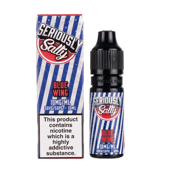 BUY 1 GET 1 FREE | Blue Wing Nic Salt E-Liquid by Seriously SodaVAPE INDIA