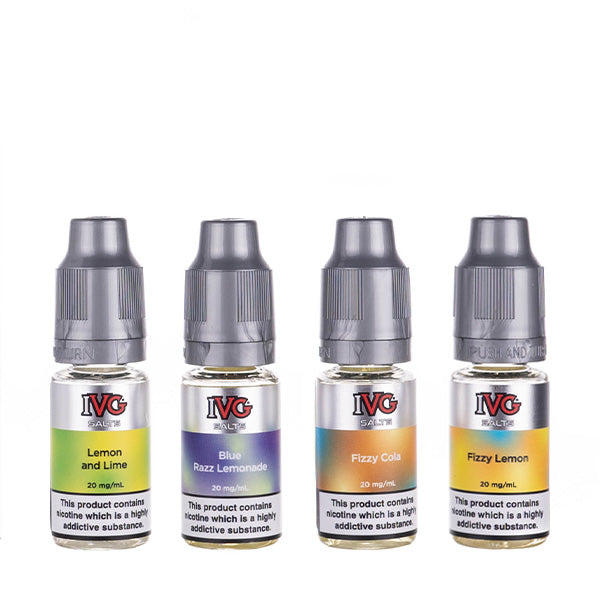 BUY 1 GET 1 FREE | Soda Edition 4 in 1 (4 x 10ml) Nic Salt E-Liquid by IVGVAPE INDIA