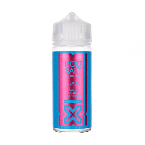 BUY 1 GET 1 FREE | Sour Blue Raspberry 100ml Shortfill E-Liquid by Pod Salt NexusVAPE INDIA