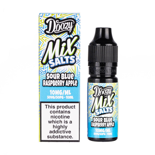 BUY 1 GET 1 FREE | Sour Blue Raspberry Apple Nic Salt E-Liquid by Doozy Mix SaltsVAPE INDIA