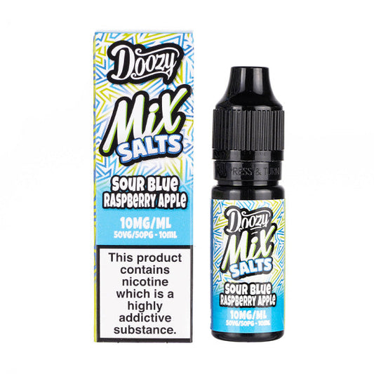 BUY 1 GET 1 FREE | Sour Blue Raspberry Apple Nic Salt E-Liquid by Doozy Mix SaltsVAPE INDIA