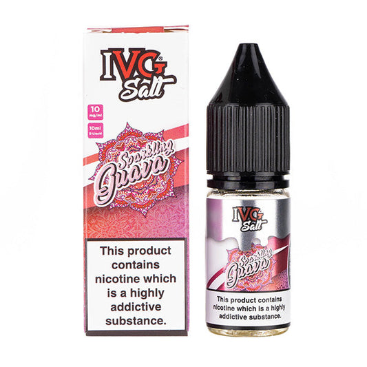 BUY 1 GET 1 FREE | Sparkling Guava Nic Salt E-Liquid by IVGVAPE INDIA