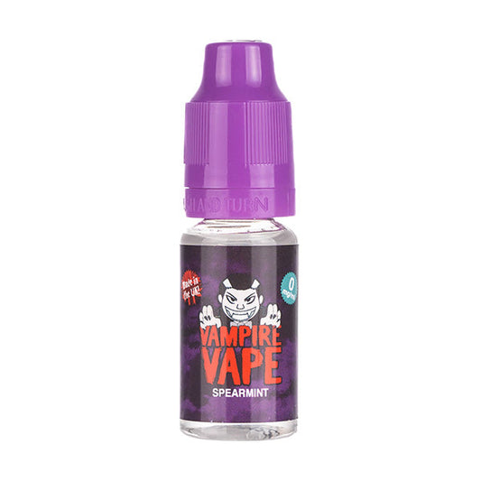 BUY 1 GET 1 FREE | Spearmint E-Liquid by Vampire Vape (Nicotine Free)VAPE INDIA