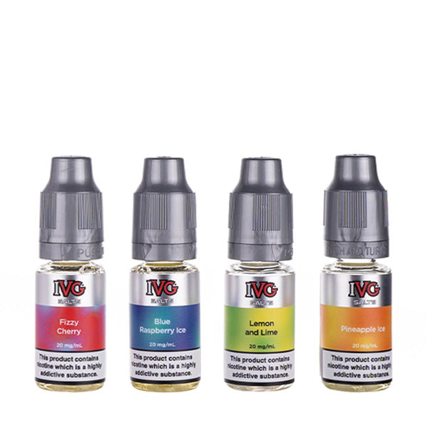 BUY 1 GET 1 FREE | Special Edition 4 in 1 (4 x 10ml) Nic Salt E-Liquid by IVGVAPE INDIA