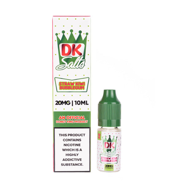 BUY 1 GET 1 FREE | Strawberry Kiwi Bubblegum Nic Salt E-Liquid by Donut King SaltsVAPE INDIA