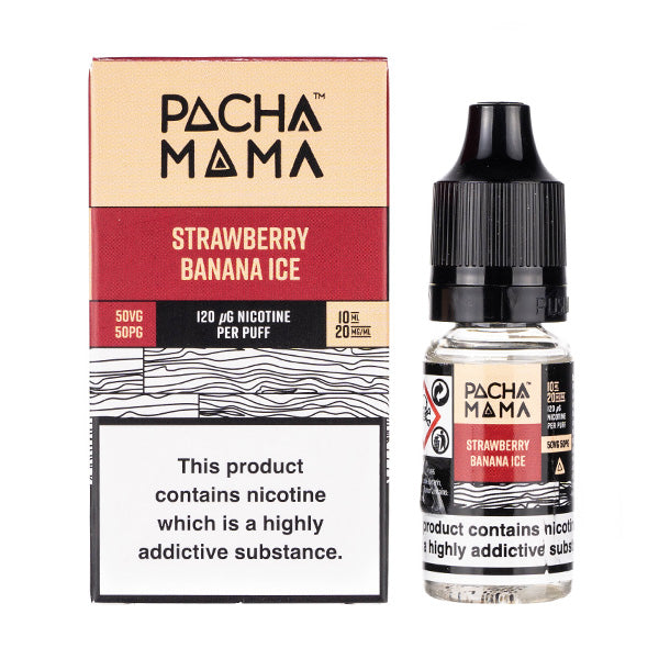 BUY 1 GET 1 FREE | Strawberry Banana Ice Nic Salt E-Liquid by Pacha MamaVAPE INDIA