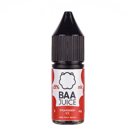 BUY 1 GET 1 FREE | Strawberry Ice Nic Salt E-Liquid by Baa JuiceVAPE INDIA