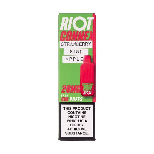 BUY 1 GET 1 FREE | Strawberry Kiwi Apple Connex Prefilled Pod by Riot SquadVAPE INDIA