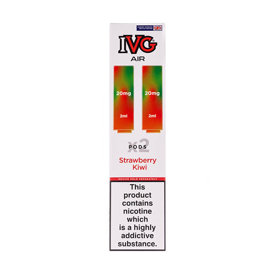 BUY 1 GET 1 FREE | Strawberry Kiwi IVG Air Pro Prefilled PodsVAPE INDIA