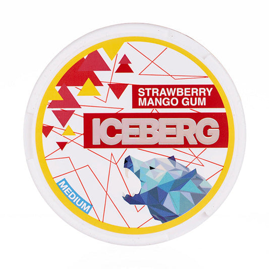 BUY 1 GET 1 FREE | Strawberry Mango Gum Nicotine Pouches by IcebergVAPE INDIA