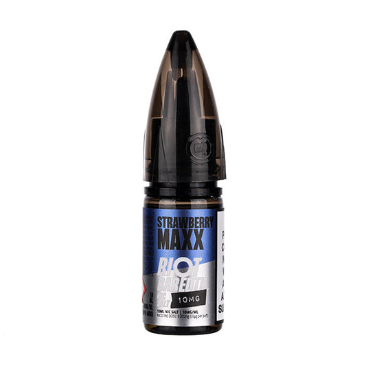 BUY 1 GET 1 FREE | Strawberry Maxx Nic Salt by Riot Squad Bar EdtnVAPE INDIA