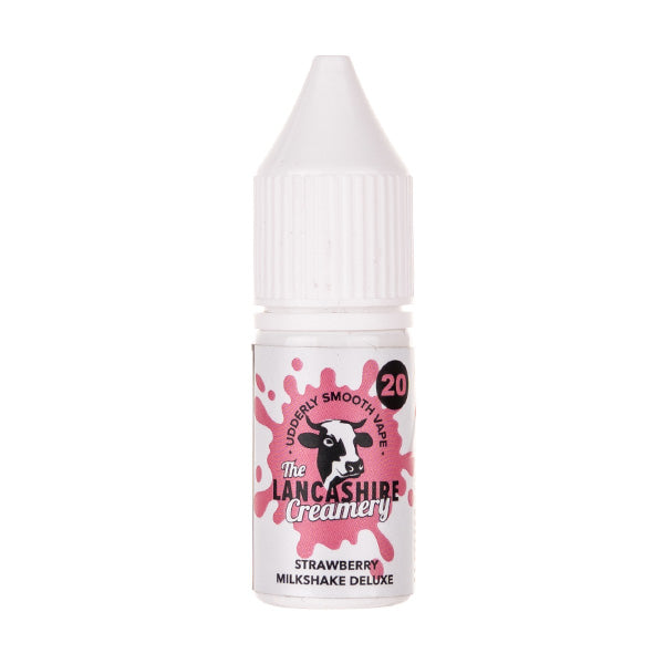 BUY 1 GET 1 FREE | Strawberry Milkshake Deluxe Nic Salt E-Liquid by Lancashire CreameryVAPE INDIA