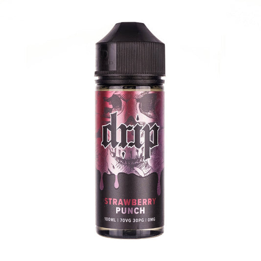 BUY 1 GET 1 FREE | Strawberry Punch 100ml Shortfill E-Liquid by DripVAPE INDIA