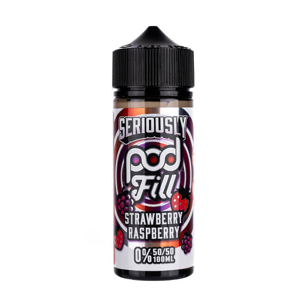 BUY 1 GET 1 FREE | Strawberry Raspberry 100ml (50/50) Shortfill by Seriously Pod FillVAPE INDIA