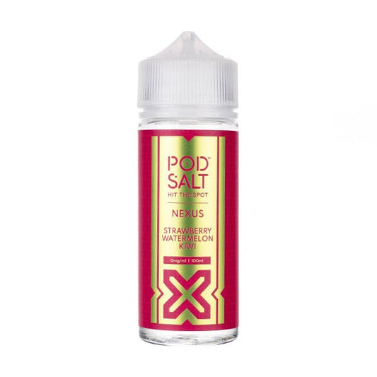 BUY 1 GET 1 FREE | Strawberry Watermelon Kiwi 100ml Shortfill E-Liquid by Pod Salt NexusVAPE INDIA