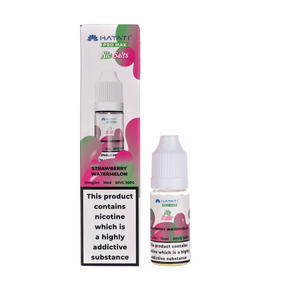 BUY 1 GET 1 FREE | Strawberry Watermelon Nic Salt E-Liquid by Hayati Pro MaxVAPE INDIA