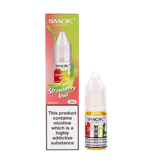 BUY 1 GET 1 FREE | Strawberry Kiwi Nic Salt E-Liquid by SMOKVAPE INDIA