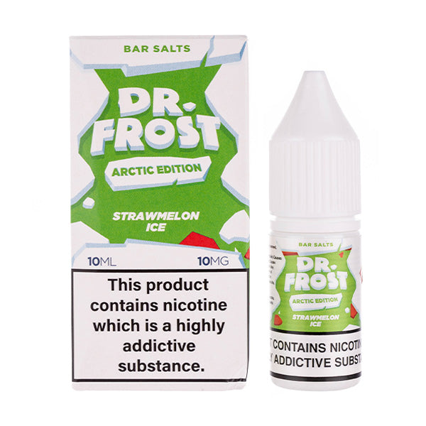 BUY 1 GET 1 FREE | Strawmelon Ice Nicotine Salt E-Liquid by Dr FrostVAPE INDIA