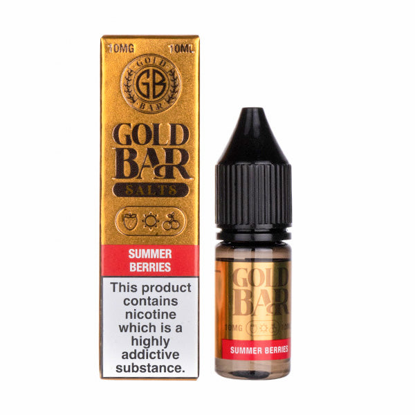 BUY 1 GET 1 FREE | Summer Berries Nic Salt E-Liquid by Gold BarVAPE INDIA