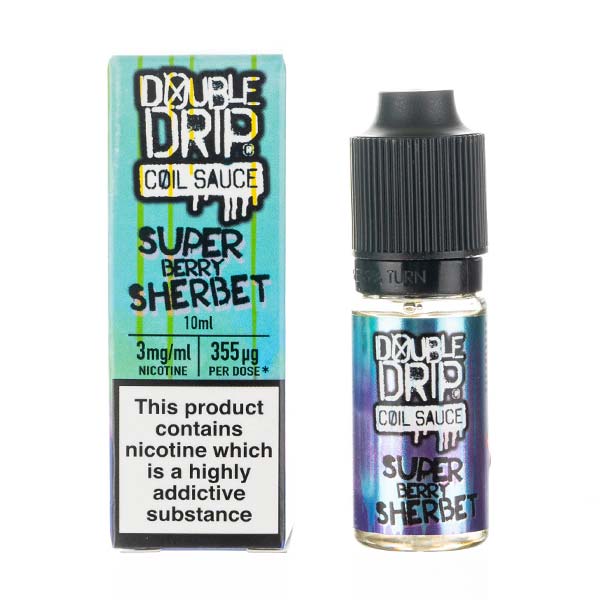 BUY 1 GET 1 FREE | Super Berry Sherbet 80/20 E-Liquid by Double DripVAPE INDIA