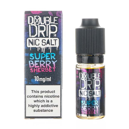 BUY 1 GET 1 FREE | Super Berry Sherbet Nic Salt E-Liquid by Double DripVAPE INDIA