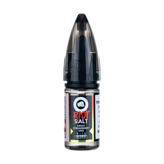 BUY 1 GET 1 FREE | Sweet Strawberry Hybrid Salt E-Liquid by Riot SquadVAPE INDIA