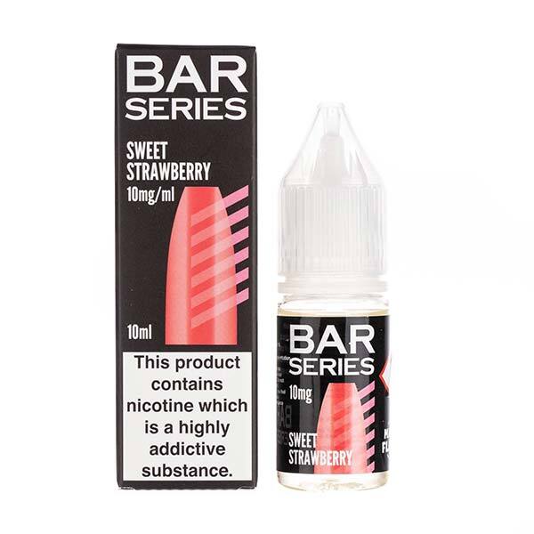 BUY 1 GET 1 FREE | Sweet Strawberry Nic Salt E-Liquid by Bar SeriesVAPE INDIA