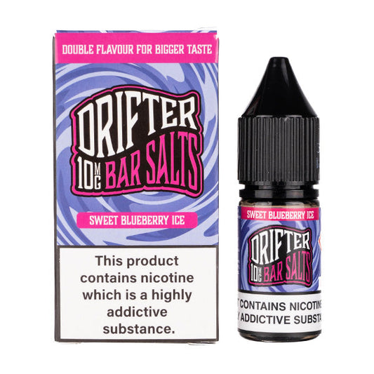 BUY 1 GET 1 FREE | Sweet Blueberry Ice Nic Salt E-Liquid by DrifterVAPE INDIA