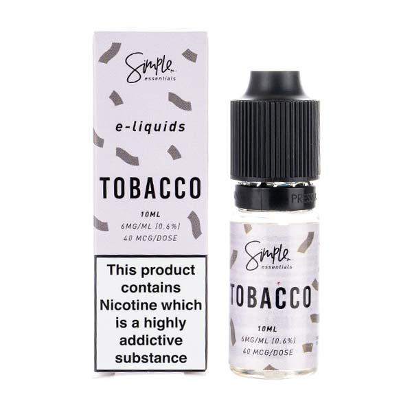 BUY 1 GET 1 FREE | Tobacco E-Liquid by Simple EssentialsVAPE INDIA