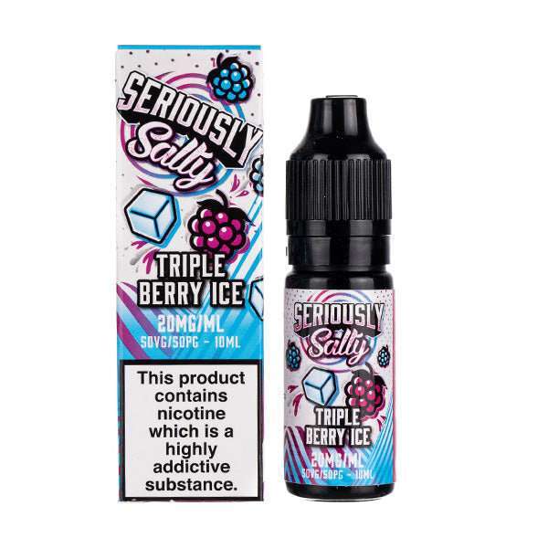 BUY 1 GET 1 FREE | Triple Berry Ice Nic Salt E-Liquid by Seriously Salty FusionzVAPE INDIA