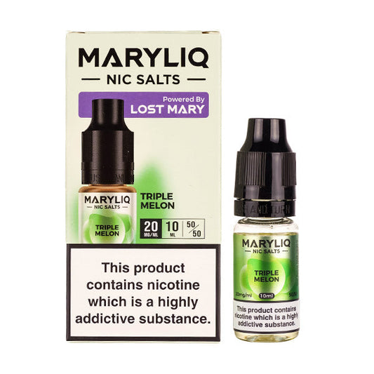 BUY 1 GET 1 FREE | Triple Melon Nic Salt E-Liquid by Lost Mary MaryliqVAPE INDIA