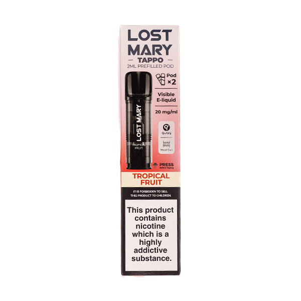 BUY 1 GET 1 FREE | Tropical Fruit Tappo Prefilled Pods by Lost MaryVAPE INDIA