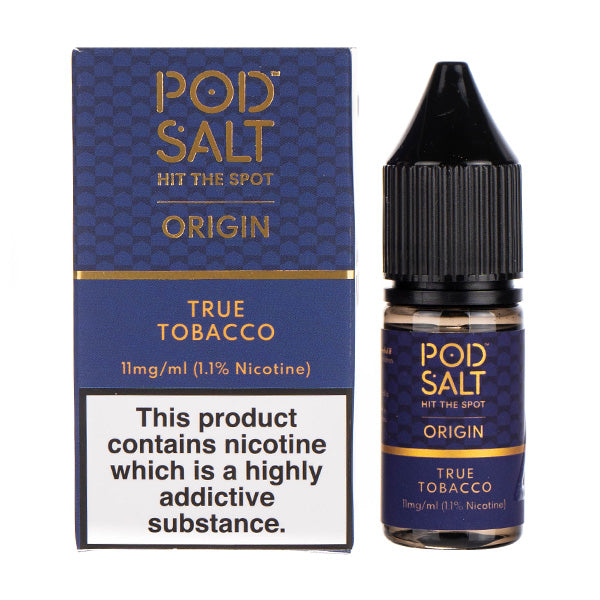 BUY 1 GET 1 FREE | True Tobacco Nic Salt by Pod Salt OriginVAPE INDIA