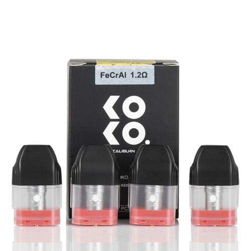 BUY 1 GET 1 FREE | Uwell Caliburn Koko Replacement Pods India (Pack of 4) | Vape India