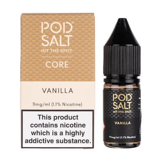 BUY 1 GET 1 FREE | Vanilla Nic Salt E-Liquid by Pod Salt CoreVAPE INDIA