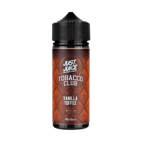 BUY 1 GET 1 FREE | Vanilla Toffee Tobacco 100ml Shortfill E-Liquid by Just JuiceVAPE INDIA