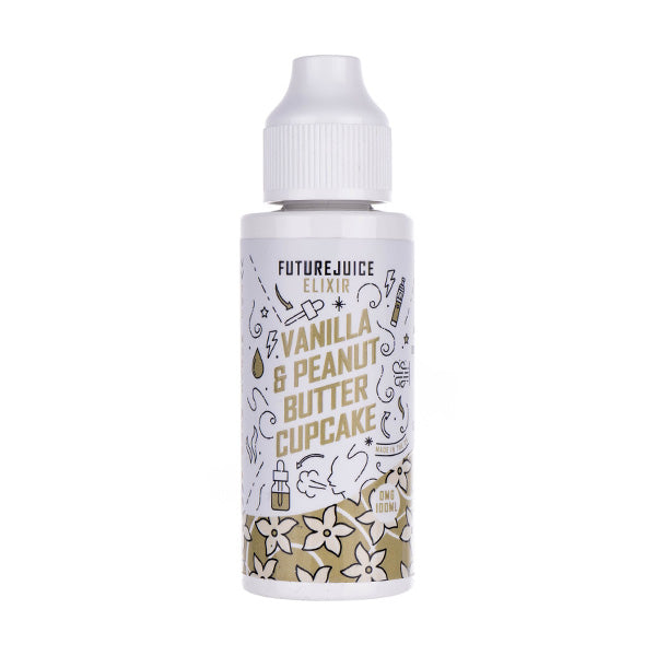 BUY 1 GET 1 FREE | Vanilla & Peanut Butter Cupcake 100ml Shortfill E-Liquid by Future Juice ElixirsVAPE INDIA