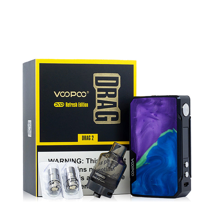 BUY 1 GET 1 FREE | VOOPOO DRAG 2 177W Refresh Edition Kit w/ PNP Tank India | Vape India