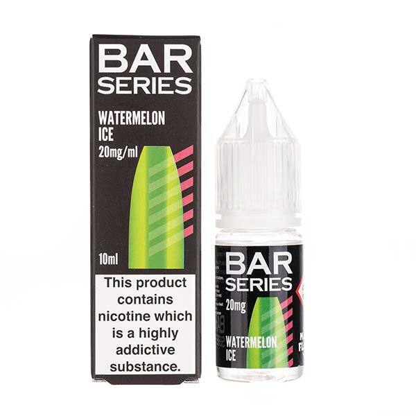 BUY 1 GET 1 FREE | Watermelon Ice Nic Salt E-Liquid by Bar SeriesVAPE INDIA