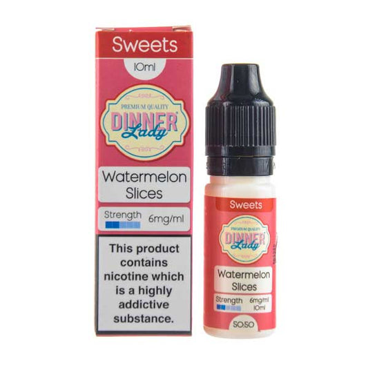 BUY 1 GET 1 FREE | Watermelon Slices 50/50 E-Liquid by Dinner LadyVAPE INDIA