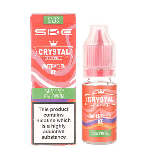 BUY 1 GET 1 FREE | Watermelon Ice Nic Salt E-Liquid by SKE CrystalVAPE INDIA