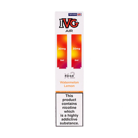 BUY 1 GET 1 FREE | Watermelon Lemon IVG Air Pro Prefilled PodsVAPE INDIA