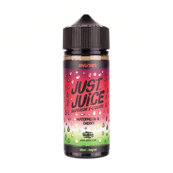 BUY 1 GET 1 FREE | Watermelon & Cherry 100ml Shortfill E-Liquid by Just JuiceVAPE INDIA